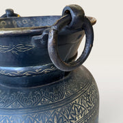 Grand vase - frises florales
