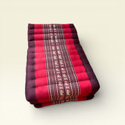 Coussin Triangulaire Thaï avec Matelas Pliable - Fait Main