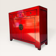 Chinese lacquered elm sideboard 100% recycled