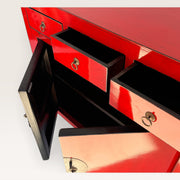 Chinese lacquered elm sideboard 100% recycled