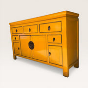 Elm Chinese buffet - 6 drawers and 3 doors