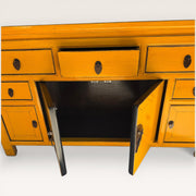 Elm Chinese buffet - 6 drawers and 3 doors