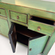 Chinesisches lackiertes Buffet aus 100 % recycelter Ulme