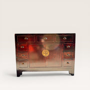 Natural elm Chinese side table - 100% original