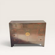 Natural elm Chinese side table - 100% original