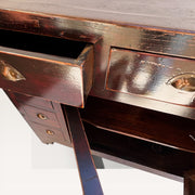 Natural elm Chinese side table - 100% original