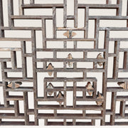 Old Chinese Elm Square Panel - Antique