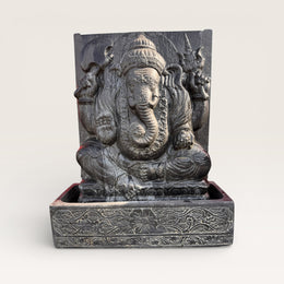Wandbrunnen Ganesha - gegossen