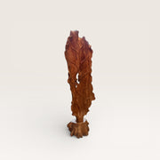 Feuille sculpté en teck 100% original