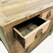 Old Chinese Natural Sanded Sideboard