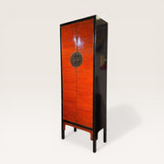 Zweifarbiger chinesischer Lackschrank