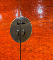 Zweifarbiger chinesischer Lackschrank