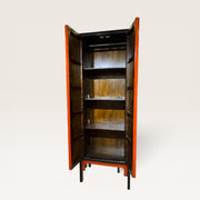 Zweifarbiger chinesischer Lackschrank