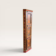Original painted wooden corner cabinet