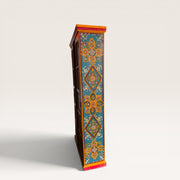 Bemalter tibetischer Holzschrank — Blumenmedaillons 6
