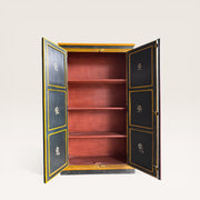 Tibetischer bemalter Holzschrank — Lotus