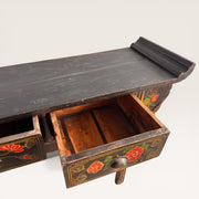 Lacquered Tibetan altar console