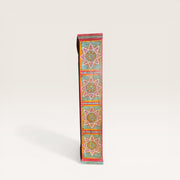 Large painted wooden wardrobe — Floral decor 1