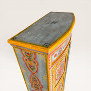 Tibetischer bemalter Holzschrank - ORIGINAL