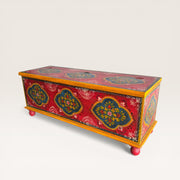 Hand-painted Tibetan trunk