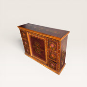 Bemalte indische Kommode