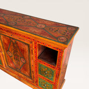 Buffet indien peint