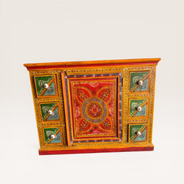 Buffet indien peint