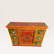 Buffet indien peint