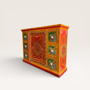 Buffet indien peint