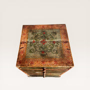 Solid wood bedside table