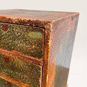 Solid wood bedside table