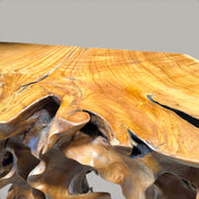 Grande console racine de teck - pièce unique