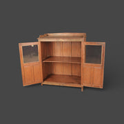 Small original teak display cabinet
