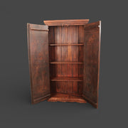 Antique carved solid wood cabinet