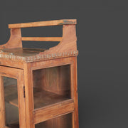 Small antique teak sideboard