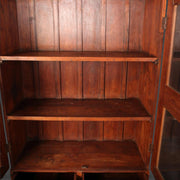 Vitrine ancienne en bois recyclé