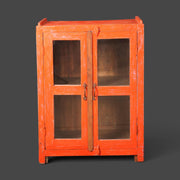 Petite vitrine ancienne en bois recyclé 2