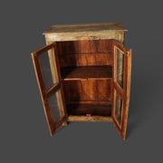 Petite vitrine ancienne en bois recyclé 4