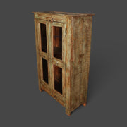 Petite vitrine ancienne en bois recyclé 4