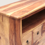 Console with Drawers in Recycled Wood - Entryway Furniture