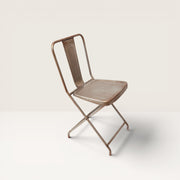 Industrial style metal chair