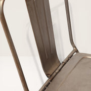 Industrial style metal chair