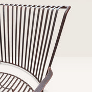 metal garden chair with arms
