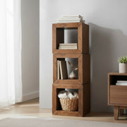 Étagère Cube en bois recyclé