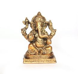 Bronze statuette of Ganesha