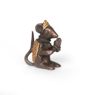 Bronze statuette Mûshika, Ganesha's rat