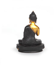 Black and Gold Bronze Buddha Statue 