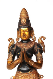 Standing Woman in Bronze 