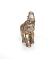 Bronze elephant statue