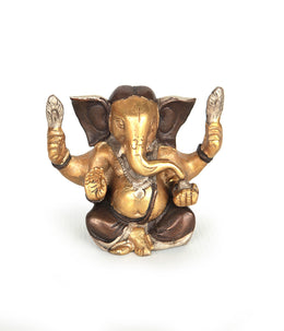 Bronze statuette of Ganesha